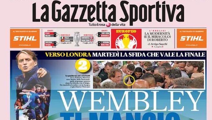 BUONGIORNO CITTACELESTE – LE PRIME PAGINE DEI PRINCIPALI QUOTIDIANI SPORTIVI – GUARDA 