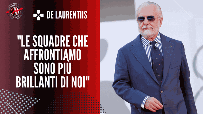 Aurelio De Laurentiis, presidente del Napoli (getty images)