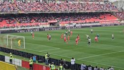 Monza-Napoli, l’eurogol di Zielinski ammirato dal settore ospite dell’U-Power Stadium