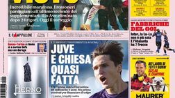 Rassegna stampa dei principali quotidiani sportivi nazionali