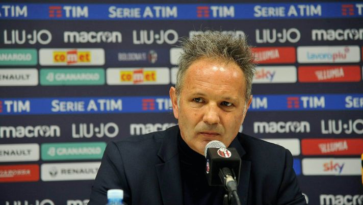 Sinisa Mihajlovic Bologna conferenza stampa
