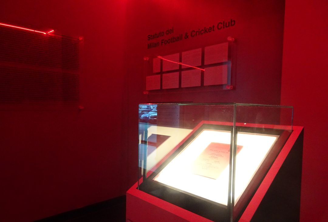 L'area di Casa Milan dedicata allo statuto