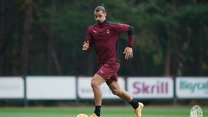 Zlatan Ibrahimovic a Milanello (credits: Getty Images) Zlatan Ibrahimovic a Milanello (credits: Getty Images)