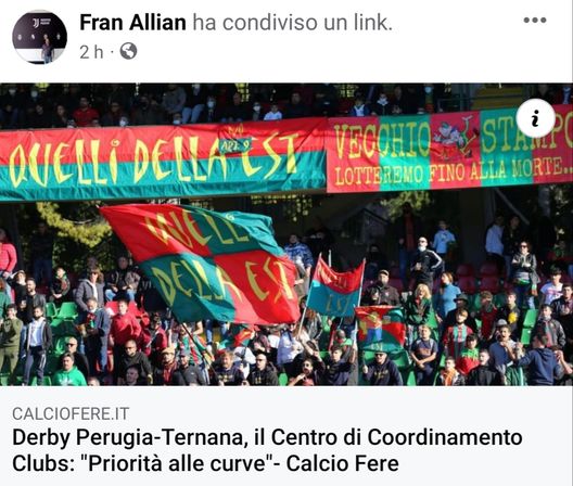 Manca un mese al derby di Perugia: polemiche fra i tifosi della Ternana per la ripartizione dei biglietti- immagine 2