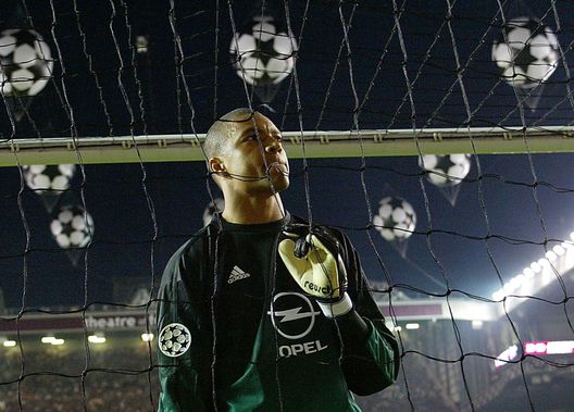  Nelson Dida, portiere del Milan, in finale di Champions League 2003 contro la Juventus (credits Getty Images) 