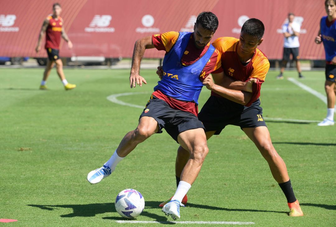 Roma, le immagini della seduta mattutina a Trigoria – FOTO GALLERY - immagine 9