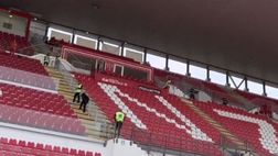 Il Napoli arriva all’U-Power Stadium: l’atmosfera dello stadio a Monza