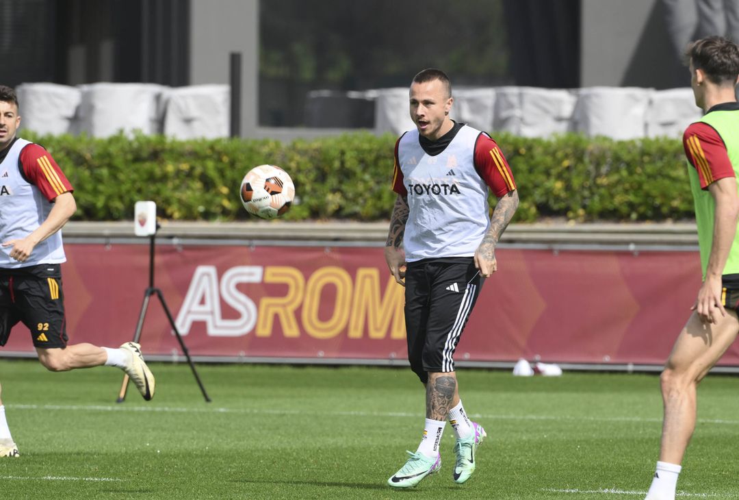 Roma, l’allenamento a due giorni dal Milan – FOTOGALLERY - immagine 15