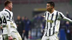VIDEO Inter-Juventus, semifinale di Coppa Italia a San Siro: Ronaldo gela Conte con una doppietta, le immagini dei gol di CR7