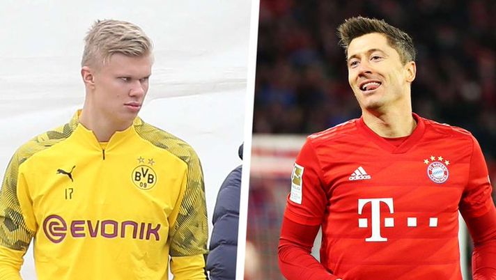 Il Klassiker di Germania Borussia-Bayern è anche la sfida fra Haaland e Lewandowski Il Klassiker di Germania Borussia-Bayern è anche la sfida fra Haaland e Lewandowski