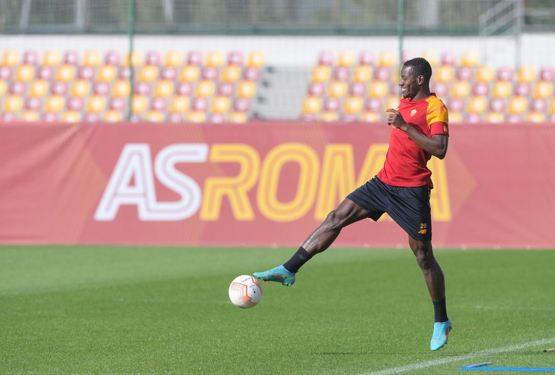 Trigoria, la rifinitura prima della partenza per Helsinki – FOTO GALLERY - immagine 9