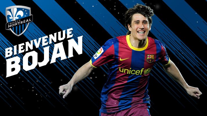 Bojan Krkic al Montreal Impact, foto Twitter Montreal Impact Bojan Krkic al Montreal Impact, foto Twitter Montreal Impact