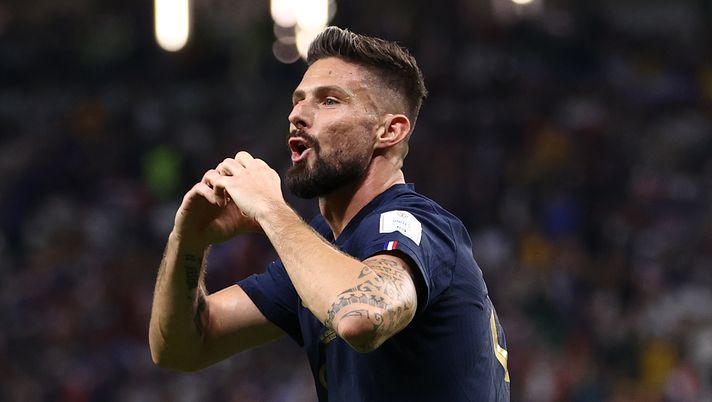Giroud, un rossonero segna al Mondiale: non accadeva dal 2014 | News (getty images)