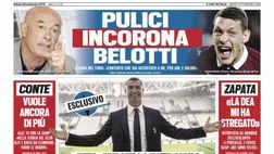 EDICOLA TS – Conte vuole ancora di più. Inter-Juve, sfida a tutto campo