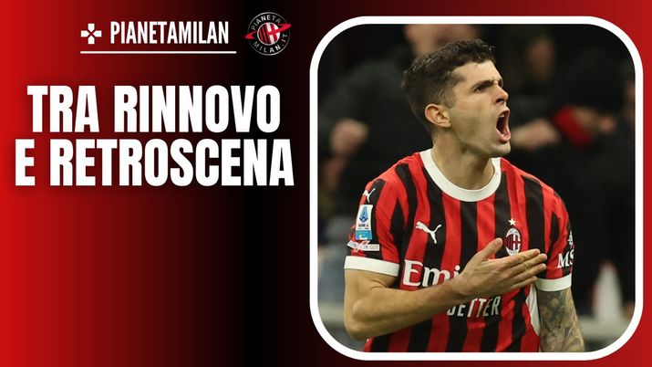 Christian Pulisic, giocatore del Milan 17/03/2025 PianetaMilan.it