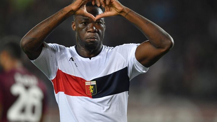 TURIN, ITALY - OCTOBER 22: Felipe Caicedo of Genoa CFC celebrtates a goal during the Serie A match between Torino FC and Genoa CFC at Stadio Olimpico di Torino on October 22, 2021 in Turin, Italy. (Photo by Valerio Pennicino/Getty Images) Scommesse di giornata: undici giocatori che potete mettere in campo alla 11ma al fantacalcio- immagine 1