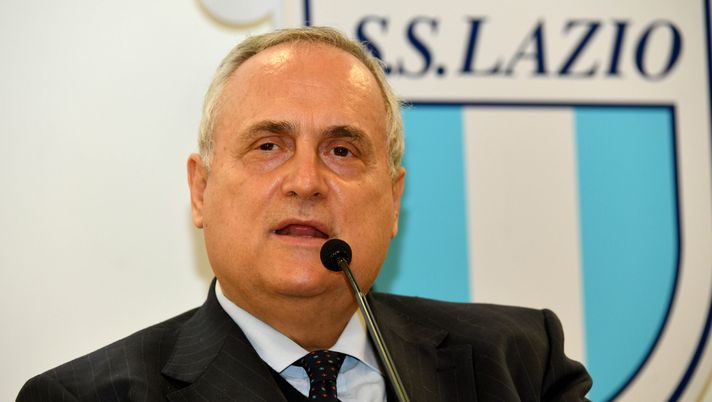Claudio Lotito, presidente della Lazio