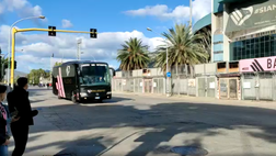 VIDEO Palermo-Bari, l’arrivo della squadra rosanero allo stadio “Renzo Barbera”
