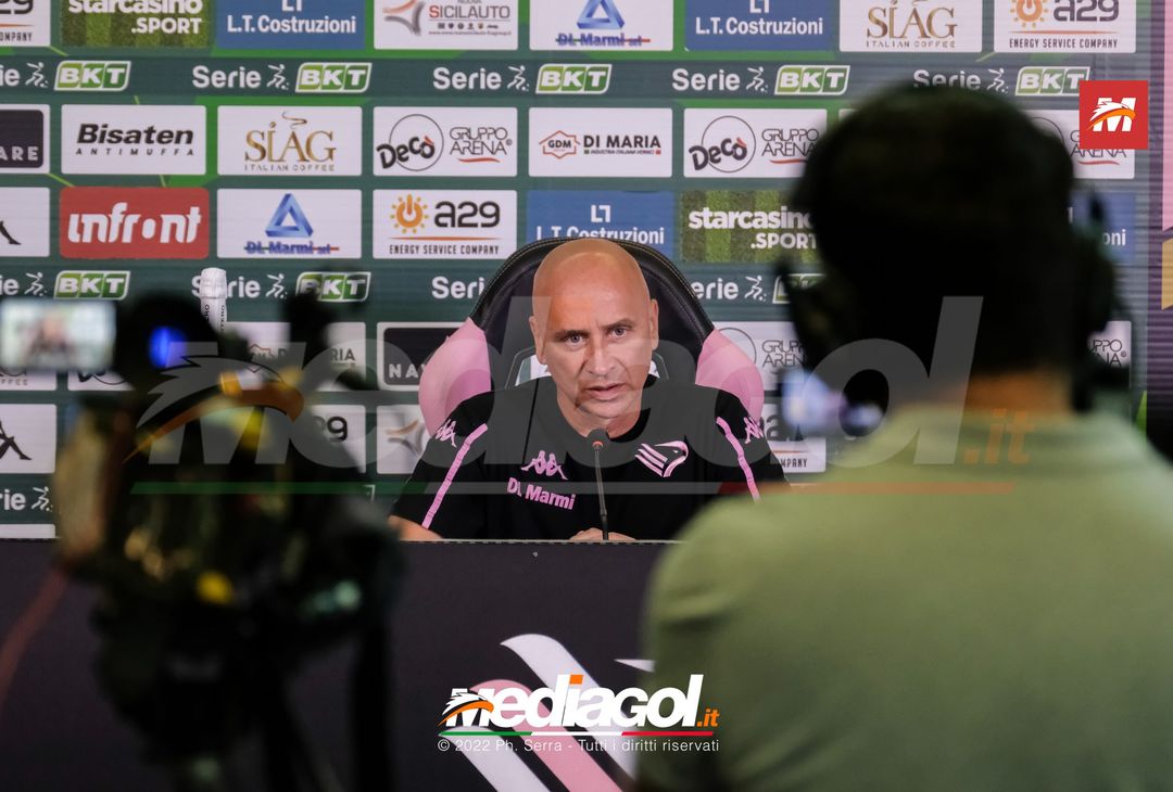 FOTO PALERMO, verso il Cittadella: mister Corini in conferenza (Gallery) - immagine 10