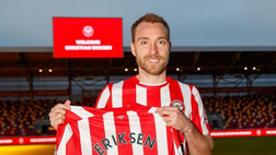 Al Brentford sono tutti pazzi per Eriksen: è boom di vendite della sua maglia