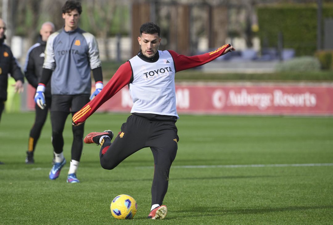 Roma, l’allenamento a due giorni dal derby di Coppa Italia – FOTOGALLERY - immagine 4