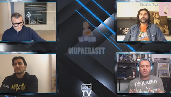 Cassano Adani Vieri Ventola (screenshot BoboTV) Cassano Adani Vieri Ventola (screenshot BoboTV)