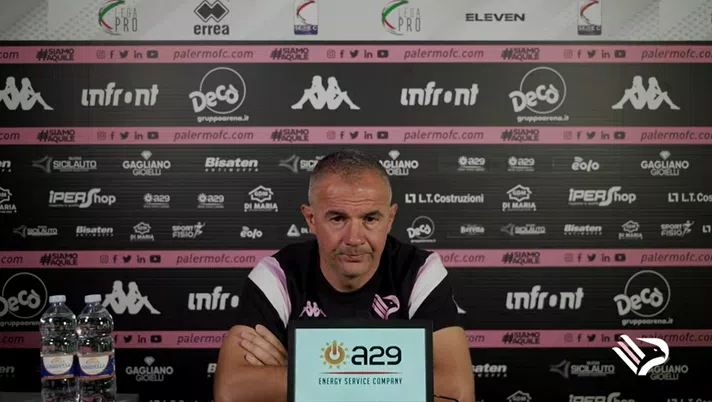 VIDEO Catanzaro-Palermo, Filippi alla vigilia: la conferenza stampa integrale - immagine 1