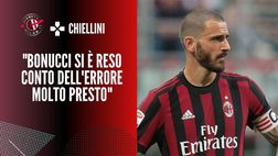 Chiellini: “Bonucci al Milan fu un errore: non era mica il Real Madrid”