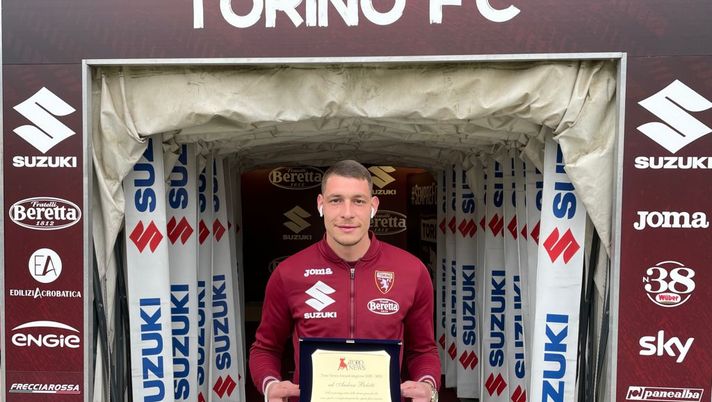 Andrea Belotti ha vinto l'edizione 2020/2021 del Toro News Award Andrea Belotti ha vinto l'edizione 2020/2021 del Toro News Award