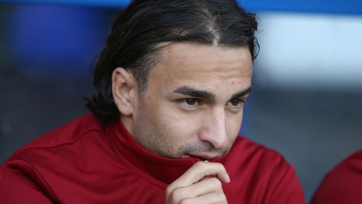 BIRKENHEAD, ENGLAND - JULY 12:  Lazar Markovic of Liverpool looks on from the bench during a pre-season friendly match between Tranmere Rovers and Liverpool at Prenton Park on July 12, 2017 in Birkenhead, England.  (Photo by Alex Livesey/Getty Images) 