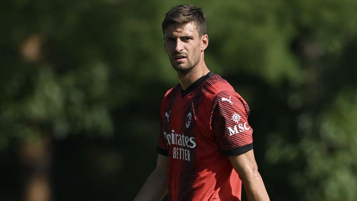 Matteo Gabbia AC Milan amichevole Milan-Lumezzane 7-0 precampionato 2023-2024