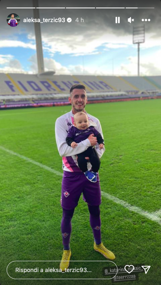 FOTO – Terzic e uno spettatore speciale… rigorosamente vestito ACF- immagine 2