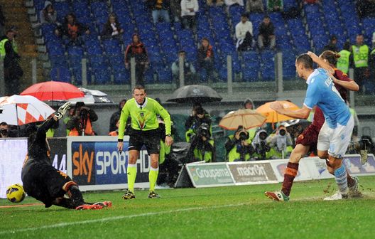 (Photo by Giuseppe Bellini/Getty Images) LAZIO KLOSE STORIA DERBY