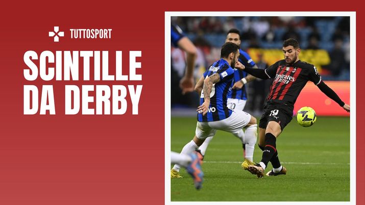 Calhanoglu Theo Hernández derby Milan-Inter 0-3 Supercoppa Italiana