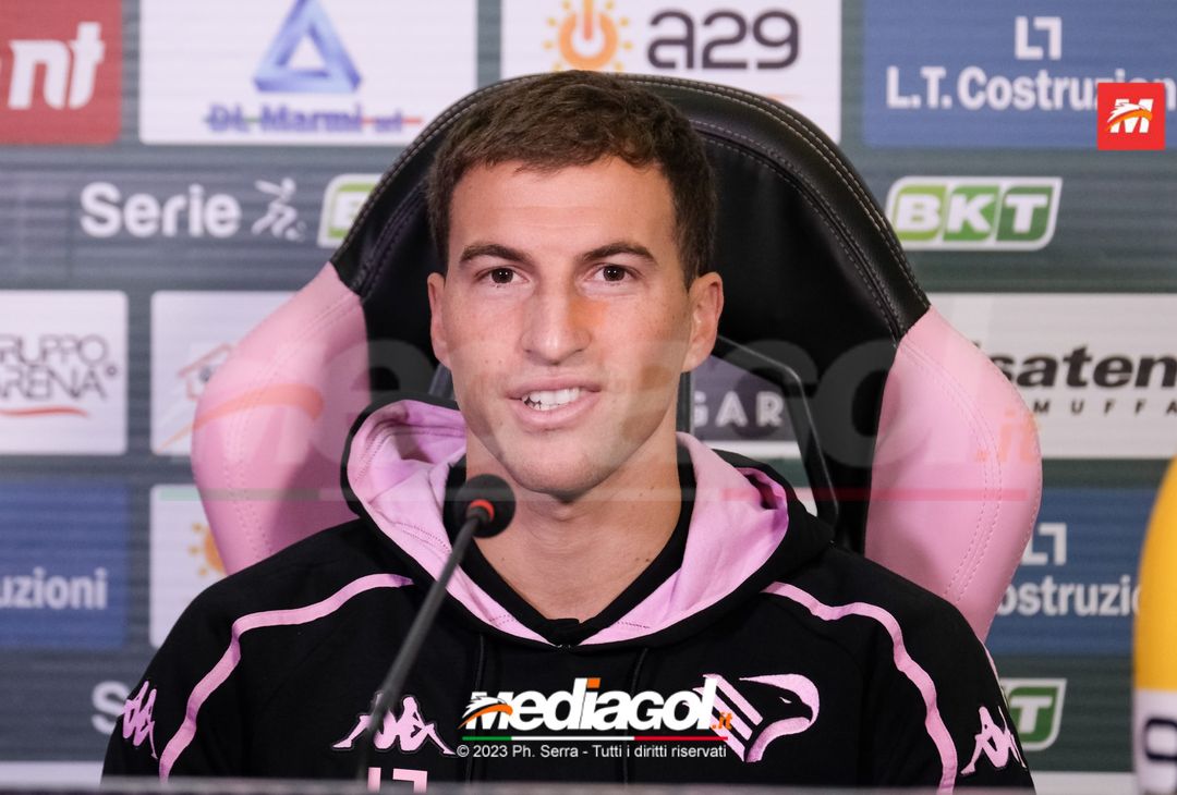 FOTO PALERMO, Edoardo Masciangelo presentato in conferenza stampa (Gallery) - immagine 29