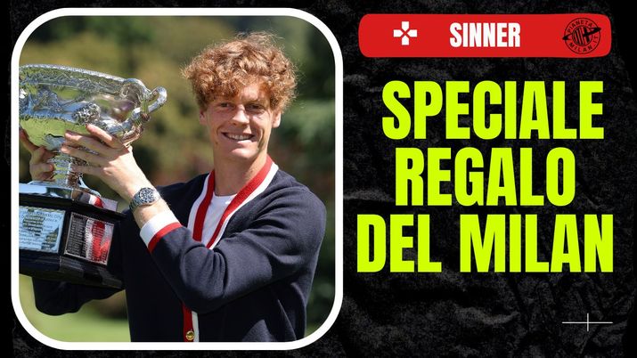 Jannik Sinner Norman Brookes Challenge Cup Australian Open AC Milan News