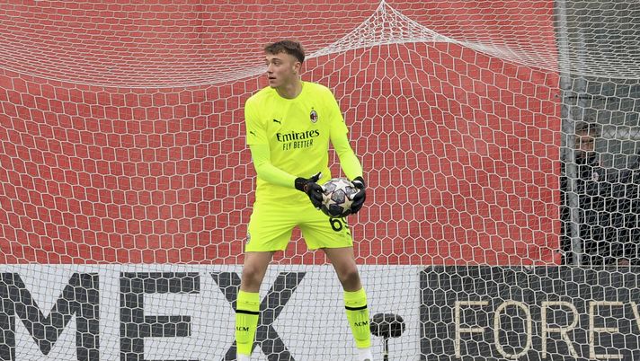 Lapo Nava, portiere del Milan Primavera (getty images)