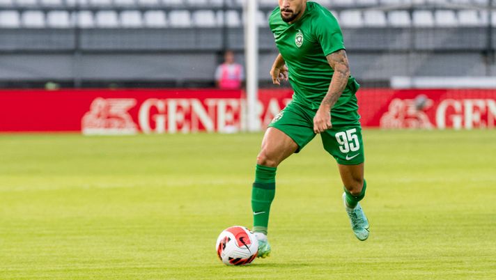 MURSKA SOBOTA, SLOVENIA - JULY 21: Cauly Souza of PFC Ludogorets Razgrad dribbles the ball during the UEFA Champions League second qualifying round first leg match between NS Mura and PFC Ludogorets Razgrad at Fazanerija Stadium on July 21, 2021 in Murska Sobota, Slovenia. (Photo by Jurij Kodrun/Getty Images) Ludogorets, Cauly: “Avevo la sensazione che potessimo vincere e segnare” - immagine 1