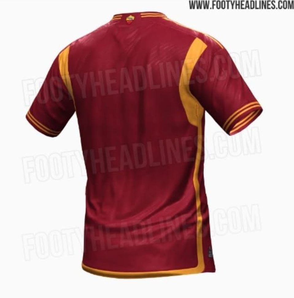 Roma, ecco come sarà la prima maglia 2023/24 a firma Adidas- immagine 2