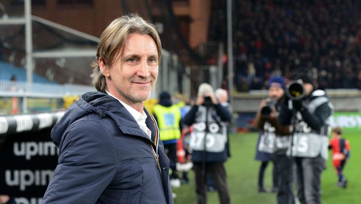 GENOA, ITALY - JANUARY 05: Davide Nicola new head coach of Genoa CFC during the Serie A match between Genoa CFC and US Sassuolo at Stadio Luigi Ferraris on January 5, 2020 in Genoa, Italy. (Photo by Paolo Rattini/Getty Images) GENOA, ITALY - JANUARY 05: Davide Nicola new head coach of Genoa CFC during the Serie A match between Genoa CFC and US Sassuolo at Stadio Luigi Ferraris on January 5, 2020 in Genoa, Italy. (Photo by Paolo Rattini/Getty Images)