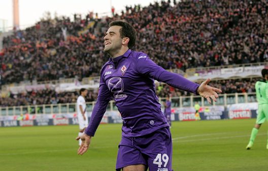 FLORENCE, ITALY - DECEMBER 15: Giuseppe Rossi of ACF Fiorentina celebrates after scoring a goal during the Serie A match between ACF Fiorentina and Bologna FC at Stadio Artemio Franchi on December 15, 2013 in Florence, Italy. (Photo by Gabriele Maltinti/Getty Images) FLORENCE, ITALY - DECEMBER 15: Giuseppe Rossi of ACF Fiorentina celebrates after scoring a goal during the Serie A match between ACF Fiorentina and Bologna FC at Stadio Artemio Franchi on December 15, 2013 in Florence, Italy. (Photo by Gabriele Maltinti/Getty Images)