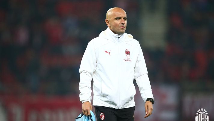 Luigi Riccio, vice allenatore del Milan (credits: acmilan.com) 
