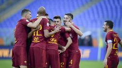 La Roma dilaga. E rivede la Lazio