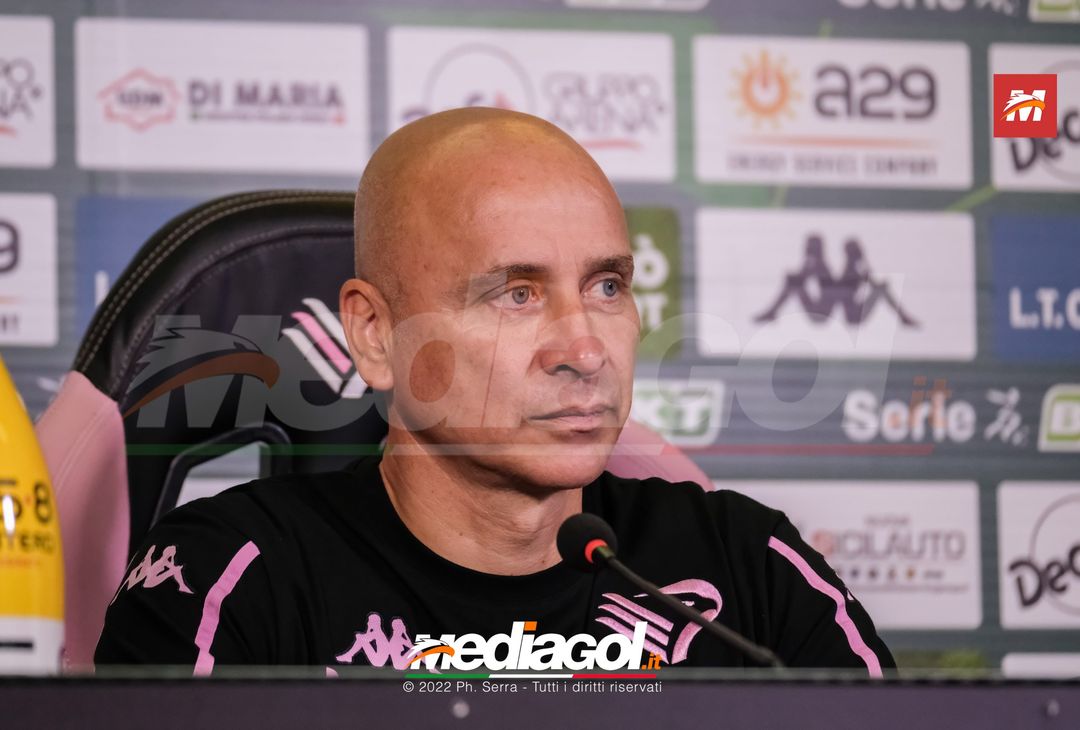 FOTO PALERMO, verso il Cosenza: Mister Eugenio Corini in conferenza stampa (Gallery) - immagine 7