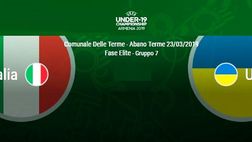 Europeo U19 – L’Italia cala il tris (in rimonta) contro l’Ucraina e tiene vive le speranze di qualificazione