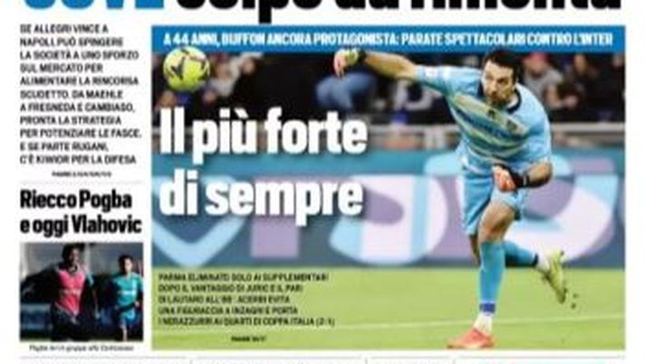 EDICOLA / TS: “Buffon il più forte di sempre. Acerbi evita all’Inter una figuraccia” - immagine 1