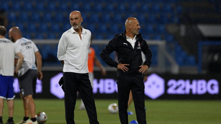 Stefano Pioli e Giacomo Murelli AC Milan (Getty Images) Stefano Pioli e Giacomo Murelli AC Milan (Getty Images)