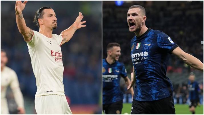 Milan-Inter, il derby che può valere uno scudetto: Ibrahimovic sfida Dzeko Serie A