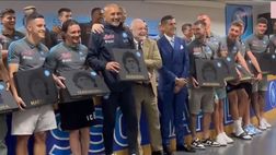 VIDEO Napoli, Spalletti e De Laurentiis: guarda l’abbraccio prima dell’addio…