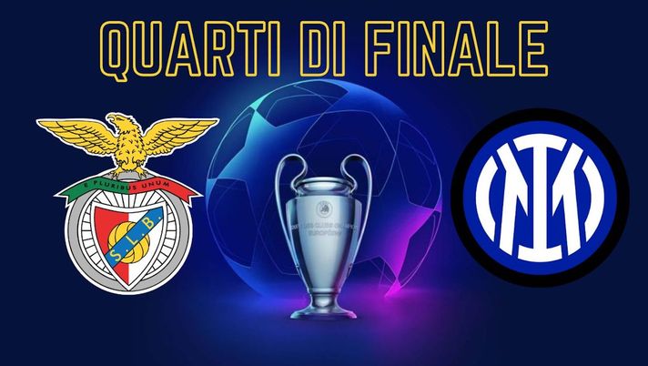 Sorteggio Champions, sarà Benfica-Inter: in caso di semifinale sfida a Milan o Napoli - immagine 1